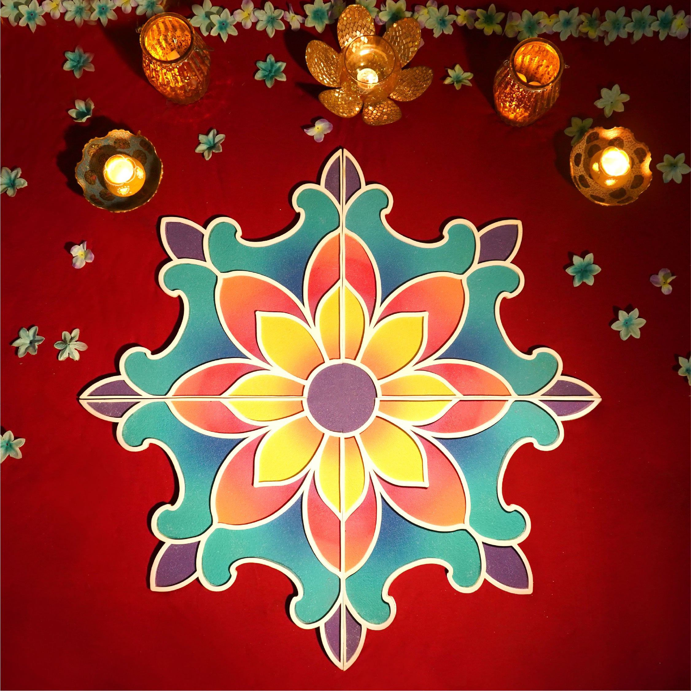 tatva rangoli island rangoli
